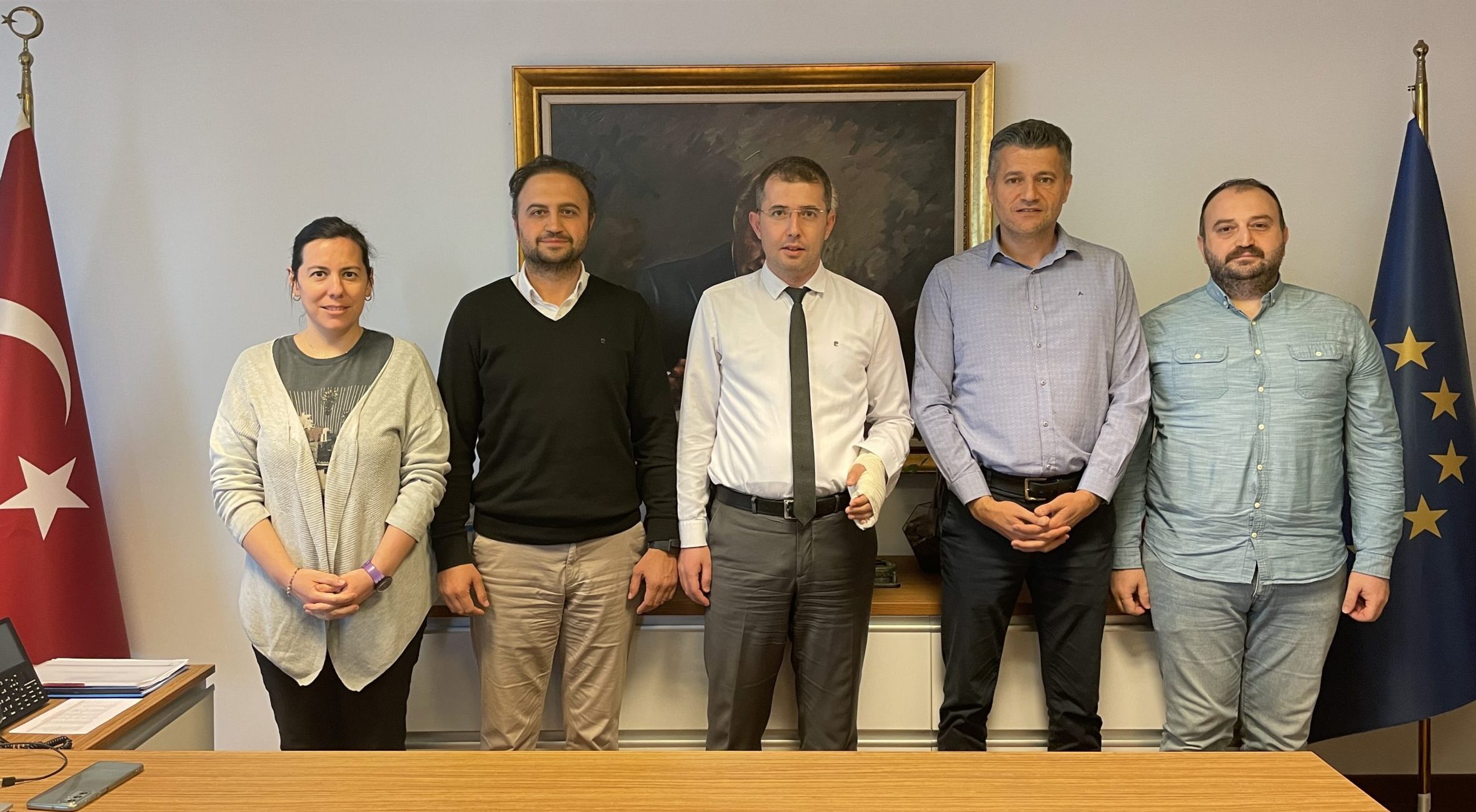 TKDK Finansman Genel Koordinatörü Cihan Karahan’a ziyaret