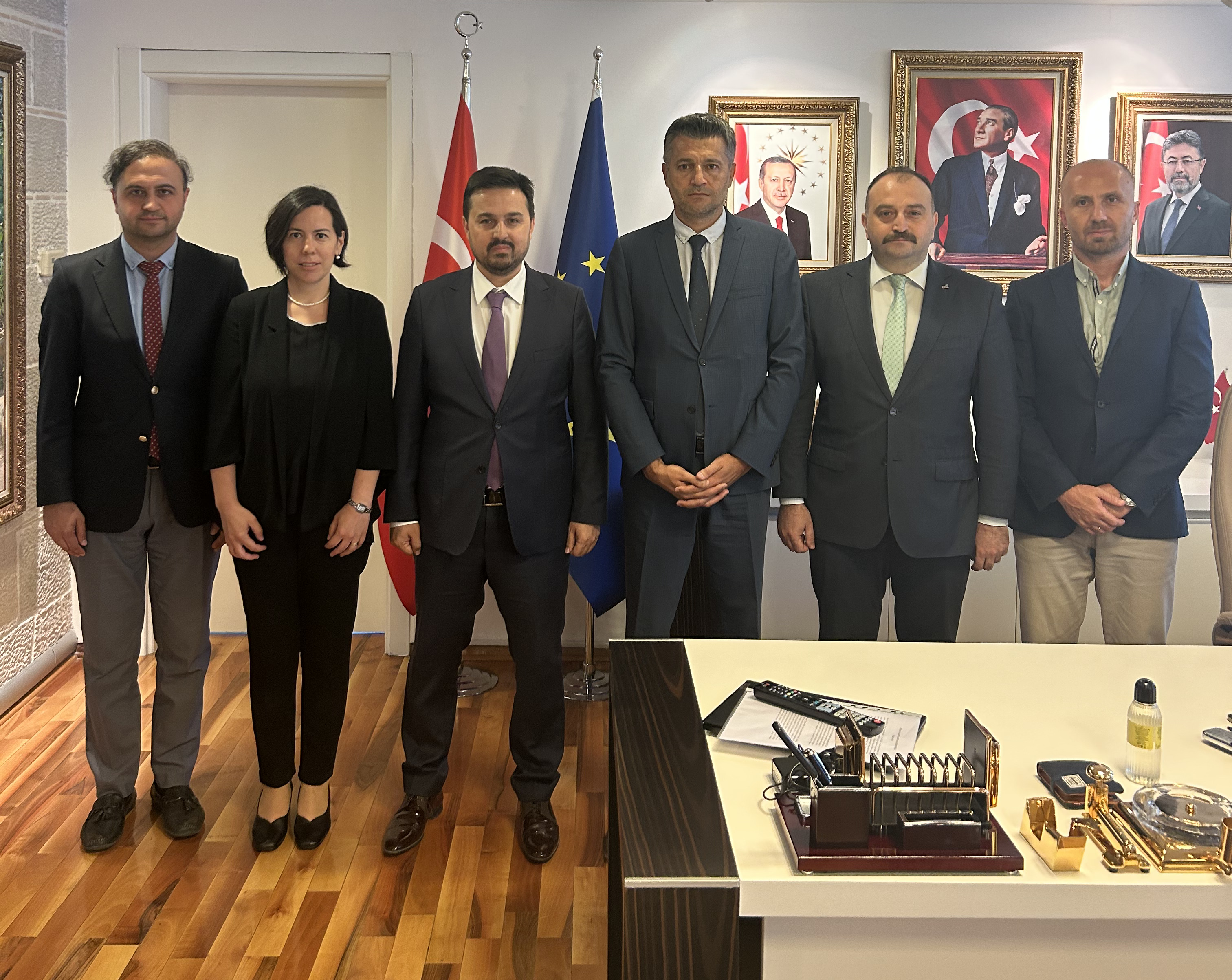 Yeni TKDK Başkanı Ahmet Antalyalı’ya Nezaket Ziyareti Gerçekleştirildi