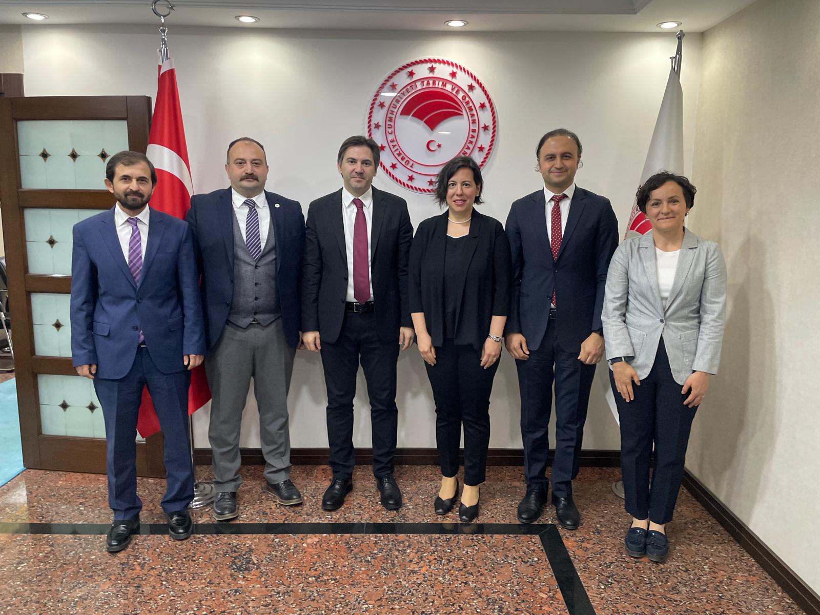 Tarım ve Orman Bakan Yard. Sn. Ahmet BAĞCI’yı Ziyaret