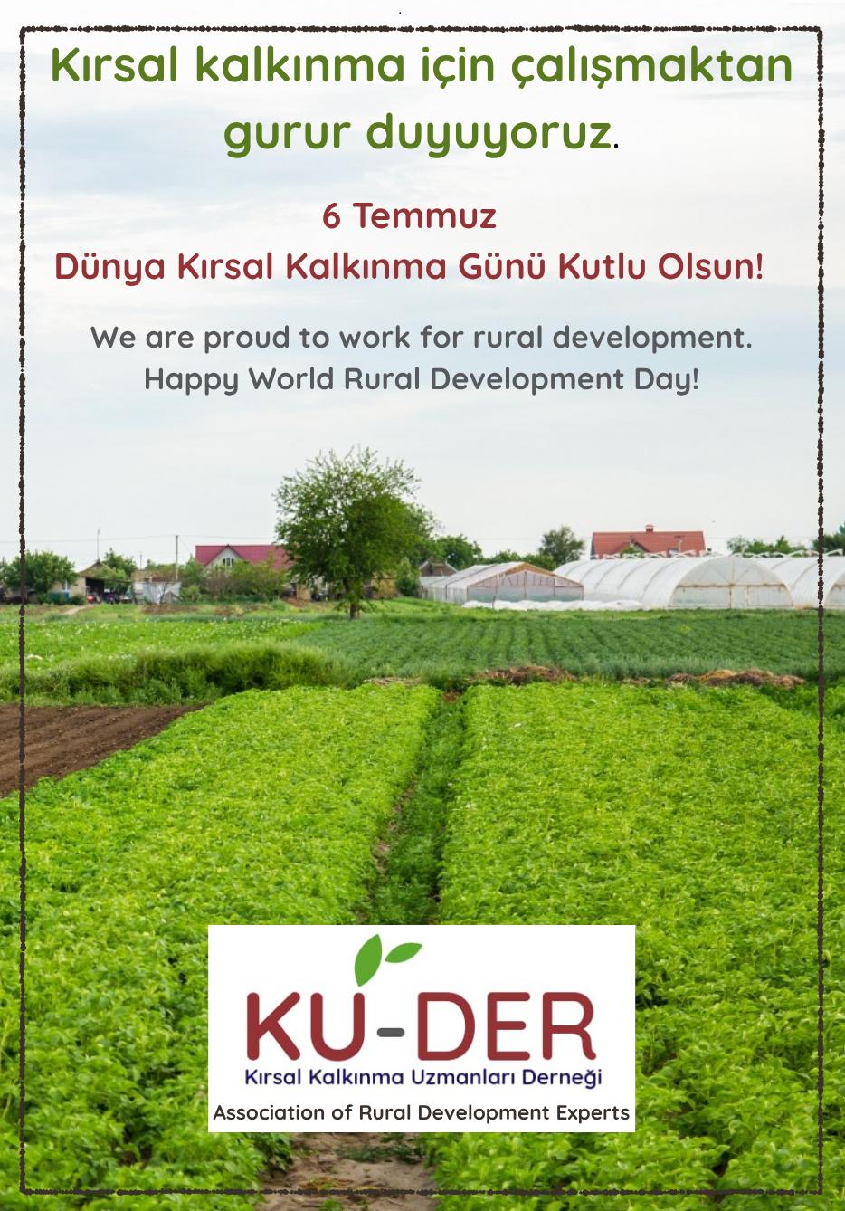 6 Temmuz Dünya Kırsal Kalkınma Günü